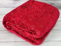 Lizbon bordo покрывало 250х260см. наволочки 50х70см. Велюр. Турция Miss Bella