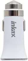 Автомобильное зарядное устройство INKAX CD-30 Car charger + Micro cable 1USB 3A White