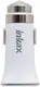 Автомобильное зарядное устройство INKAX CD-30 Car charger + Micro cable 1USB 3A White