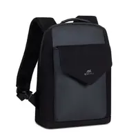 Рюкзак городской Rivacase 8521 Cardiff / Black 25х35х11 см черный