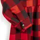 Платье с начесом в клетку Plaid