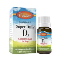 Витамины и минералы Carlson Labs Super Daily D3 1000 UI, 10.3 мл