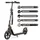 Самокат BLADE Sport PU Cross 230/230 mm, black/brown
