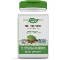 Натуральная добавка Nature's Way Burdock Root, 100 вегакапсул