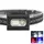 Фонарь налобный 505-XPE+8SMD(white+red+blue)