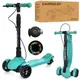 Самокат I-Trike Maxi JR3-060-40-GR 66-78 см голубой
