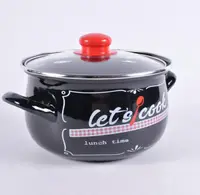 Кастрюля эмалированная Gusto Lets Сook GT-T-124-LСB 24 см 5.7 л