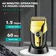 Профессиональная электробритва VGR V-383 Finale Shaver с подставкой, мужская бритья машинка