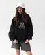 Худи женский oversized GBI BEAR Черный размер L/XL (13418-ж)