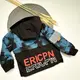 Ветровка для мальчика синяя с черным Ericpn 10358, розмір 100