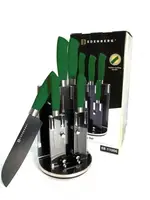 Набор ножей Edenberg EB-11006-Green 6 предметов зеленый