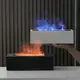 Увлажнитель воздуха портативный Kinscoter H3 Nordic Style Flame аромадифузор электрический, эффект пламени, White - ПОДАРОК + 2 Арома масла