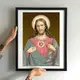 Заготовка для вышивки ТМ Золотая Подкова Святейшее Сердце Иисуса ЗПО-014