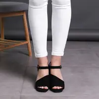 Женские босоножки Fashion Earline 2950 36 размер 23,5 см Черный