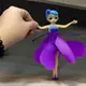 Летающая игрушка "Фея" (18 см), розовая