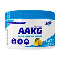 Аминокислота 6PAK Nutrition AAKG, 240 грамм Лимон