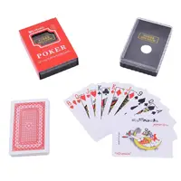 Карты игральные "POKER" PK-1, 54 карты Красный