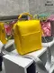 Желтая - сумка-рюкзак - два отделения - стильная и молодежная модель Lady Bags с множеством карманов (0512)