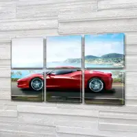Модульные картины на кухню на ПВХ ткани, 62x95 см, (30x30-6)