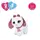 Мягкая игрушка интерактивная Собака Bambi M 5701 UA (white)