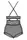 838-TED-1 боди открытое Obsessive S/M