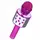Бездротовий мікрофон-караоке WSTER WS-858 Pink (12707)