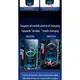 Держатель Auto open-close Transparent Wireless Charger XYJ A6 |15W, RGB|