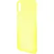 Чехол-накладка TOTO Ultra slim PP case iPhone X Yellow