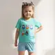 Футболка детская для девочки GABBI FT-25-30 Бирюзовый на рост 104 (14446)