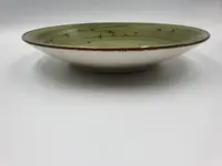 Тарілка супова TULU spiral-green-21 21 см зелена