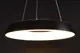 Люстра светодиодная подвесная LED светильник для квартиры на потолок лэд с пультом 27550 Черный 25-90х48х48 см.