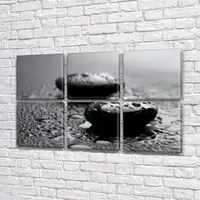 Модульные картины для спальни, на Холсте нат., 72x110 см, (35x35-6)