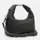 Женская кожаная сумка Borsa Leather K16101bl-black