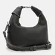 Женская кожаная сумка Borsa Leather K16101bl-black