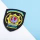 Шеврон на липучке International Police Association 7х9 см вышиты патч нашивка Полиция