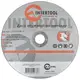 Диск отрезной по металлу 180x1.6x22.2 мм INTERTOOL CT-4013