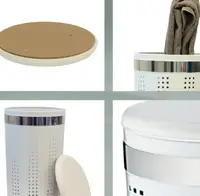 Кошик для білизни Kela Sevilla 21817 60.5х35 см білий