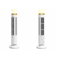 Вентилятор Bladeless Tower Fan FS-001 |2Level, LED, AAA Battery/AC Power|