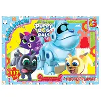 Пазлы G-Toys Puppy Dog Pals MD407 117 деталей