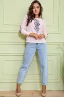 Блуза жен.172R1290 цвет Персиковый