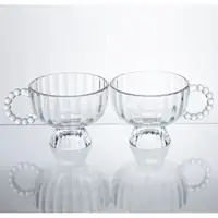 Набор креманок на ножке Sundae Dish 2 штуки по 300 мл с ручкой HP-17-14