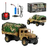 Радиоуправляемая машинка, аккумулятор 3.7 V, свет, задний привод. Camouflage (126006)