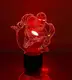 Сменная пластина для 3D ночника "Железный человек 2" 3DTOYSLAMP