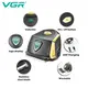 Аккумуляторная машинка для стрижки VGR V-910 с 9 насадками