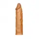 Насадка на пенис Add 2" Pleasure X Tender, Brown без вибрации