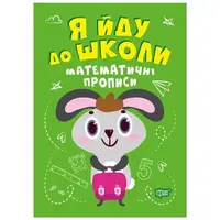 Книга "Я иду в школу: Математические прописи"