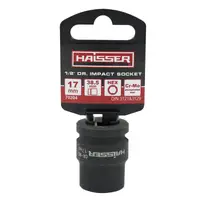 Головка ударна шестигранна Haisser 70204 117557 1/2" 17x38.5 мм