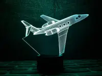 Сменная пластина для 3D ламп "Самолет 2" 3DTOYSLAMP