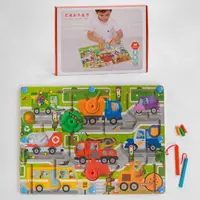 Деревянная игра лабиринт "Городское дорожное
движение" С 47976