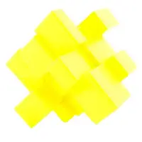 Дзеркальний кубик "Mirror Yellow-Дзеркальний кубик" SC357 жовтий